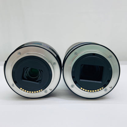 SONY VLOGCAM ZV-E10Y ダブルズームレンズキット ホワイト ミラーレス一眼　シャッター回数5,127回	C3824