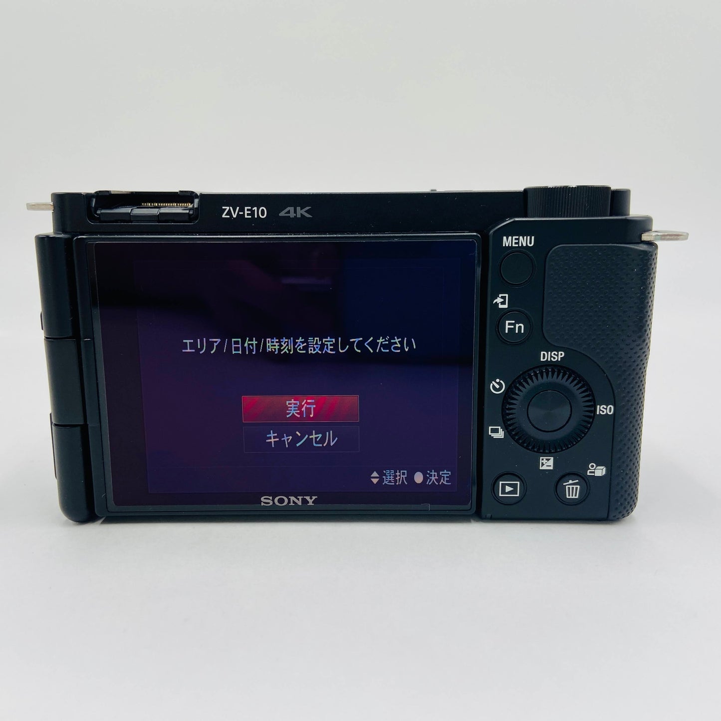 SONY VLOGCAM ZV-E10Y ダブルズームレンズキット ホワイト ミラーレス一眼　シャッター回数5,127回	C3824