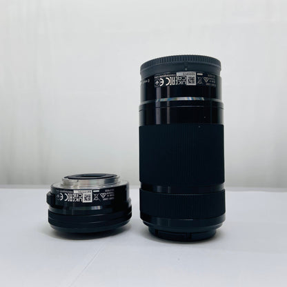 SONY VLOGCAM ZV-E10Y ダブルズームレンズキット ホワイト ミラーレス一眼　シャッター回数5,127回	C3824