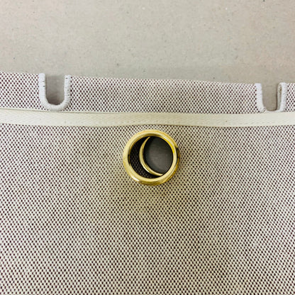 HERMES エルメス  エールバッグ PM 2WAY トワルアッシュ ブラウン ナチュラル GD金具【C1476】