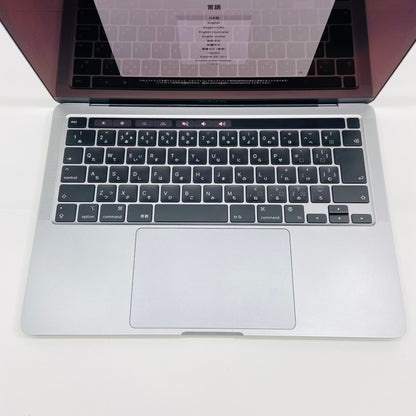 バッテリー最大容量89% Apple MacBook Pro 13インチ M1 8C 2020 8GB 256GB MYD82J/A C3878 80サイズ発送
