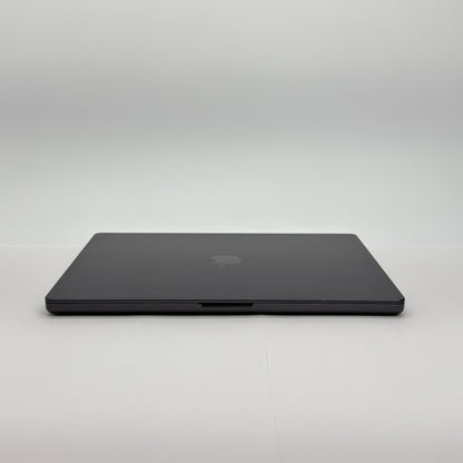 MacBook Pro Liquid Retina XDR 16インチ (Late 2023) Apple M3 Pro 12コア/18GB/SSD 512GB スペースブラック MRW13J/A バッテリー最大容量92%【C7434-100】