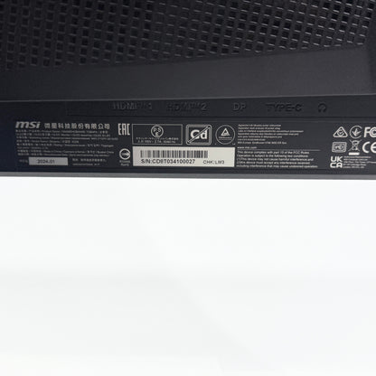 MSI MAG 271QPX QD-OLED 26.5インチ 360Hz WQHD QD-OLED 有機EL ゲーミングモニター 2024年製 【C5186-180】