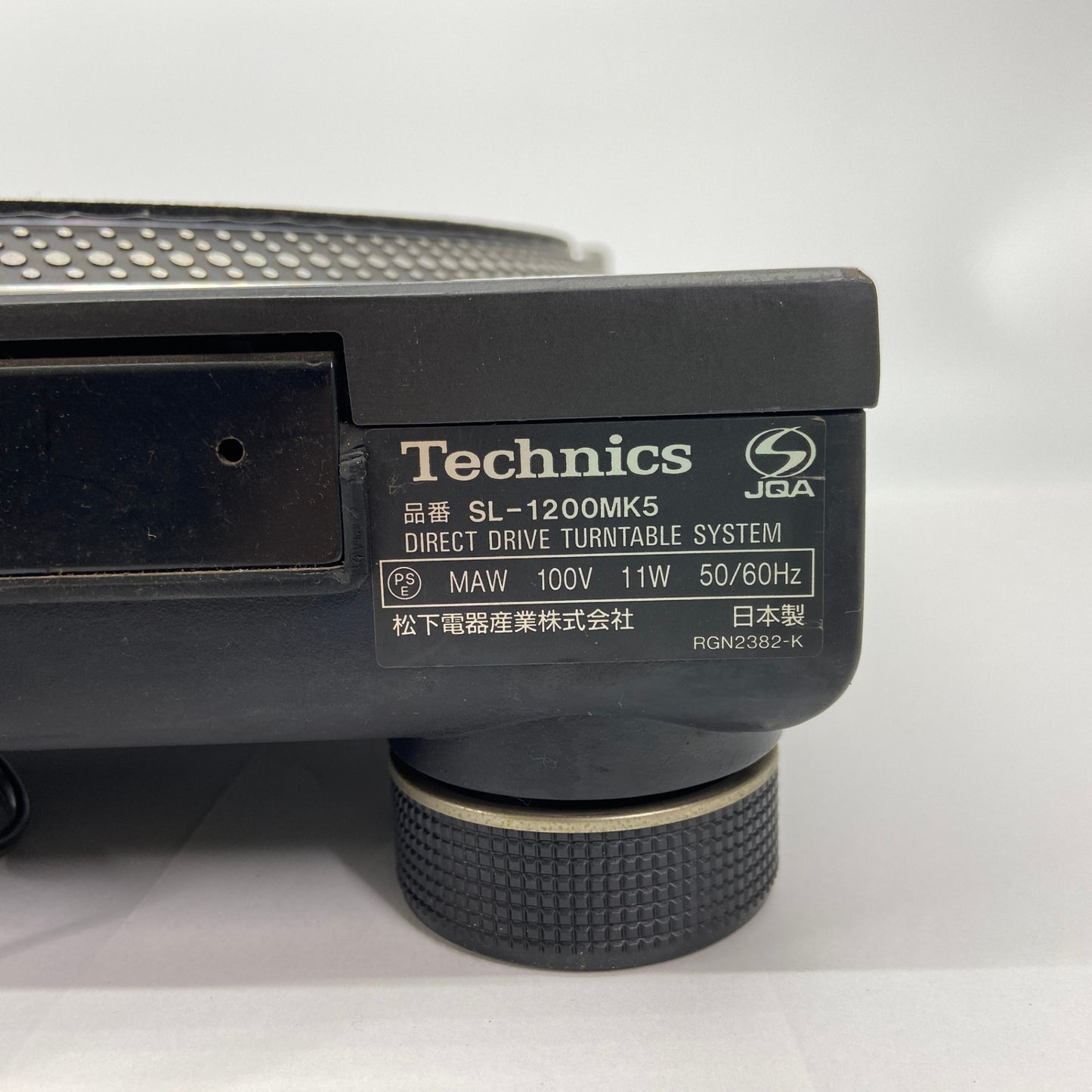 Technics SL1200 mk5 レコードプレーヤー ターンテーブル 【C5369-140】