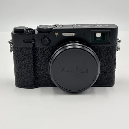 FUJIFILM X100VI ブラック シャッター回数約2,300枚 付属品完備【C5772-80】