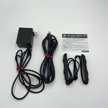 Nintendo Switch ニンテンドースイッチ本体 HAC-S-KABAA ネオンブルー/ネオンレッド 付属品完備【C5303-80】