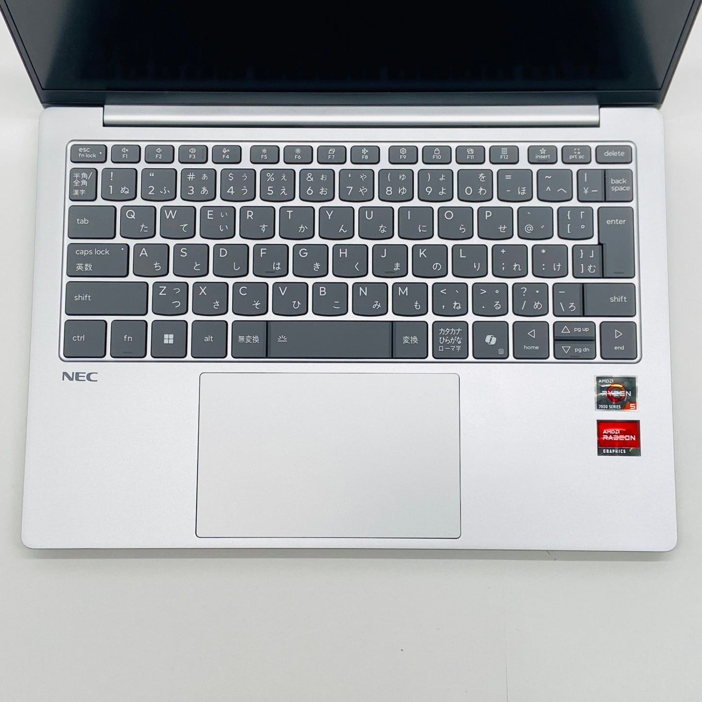 美品 NEC Lavie N13 Slim PC-N1355JAS AMD Ryzen 5 7535HS 16GB SSD 256GB ライトシルバー バッテリー最大容量100% 【C7894-100】