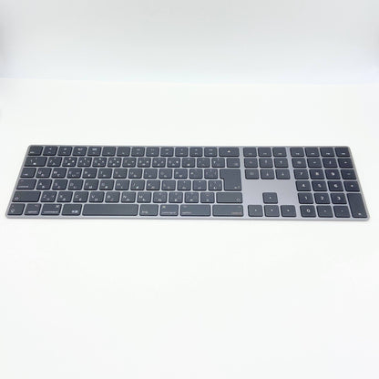 美品 Apple Magic Keyboard テンキー付き (JIS) A1843 スペースグレー【C6095-80】