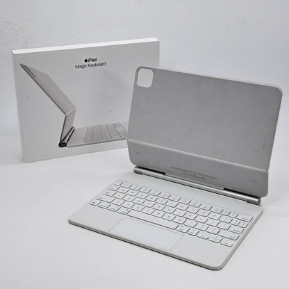 Apple iPad Magic Keyboard MJQJ3LL/A ホワイト 英語(US)【C8201-60】