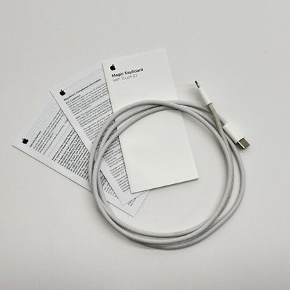 美品 Apple Magic Keyboard マジックキーボード with Touch ID MK293LL/A【C8558】