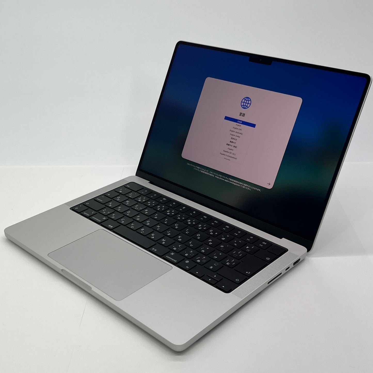 美品 Apple Macbook Pro M4 14インチ 24GB SSD 1TB MCX14J/A シルバー バッテリー最大容量100%【C6379-80】