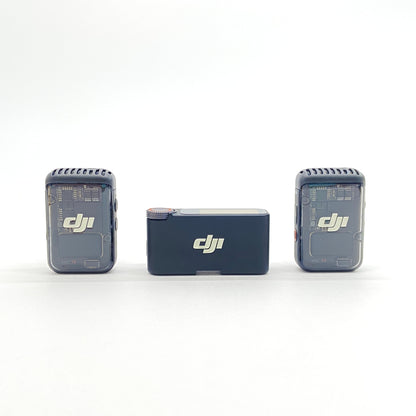 美品 DJI Mic 2 (2 TX + 1 RX + 充電ケース) ワイヤレスマイクロホン 付属品完備【C6697-60】