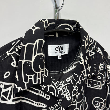 eYe JUNYA WATANABE MAN 半袖シャツ アロハシャツ Mサイズ 【C7836】