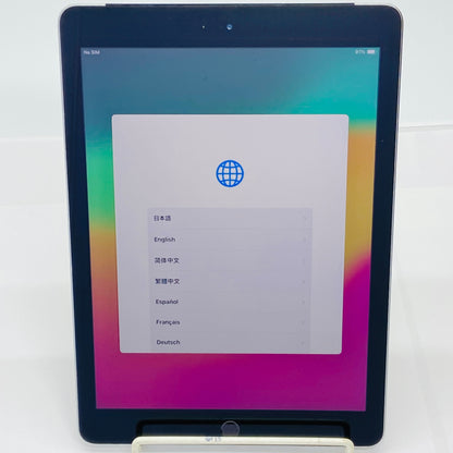 Apple iPad MR6N2J/A A1954 32GB 黒 ブラック 9.7インチ第6世代 WIFI+Cellularモデル 【C4064-60】