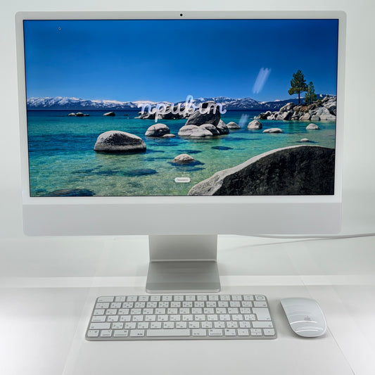 美品 iMac 24インチ (M1 2021) シルバー 16GB 256GB【C5373-160】