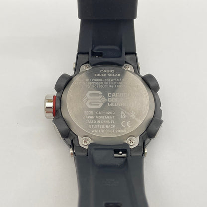 CASIO G-SHOCK GST-B200B スマホリンク ブラック タフソーラー  G-STEEL 【C6578-60】