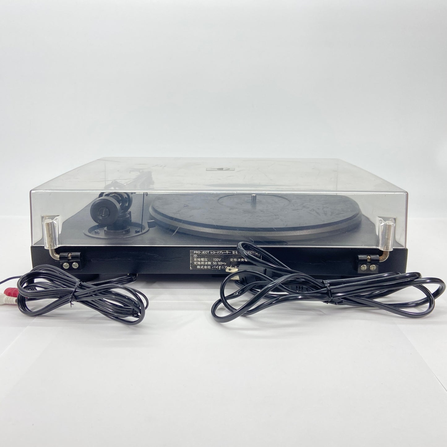 pro ject レコードプレーヤー 1.2 SHURE M111E カートリッジ 【C5366-120】
