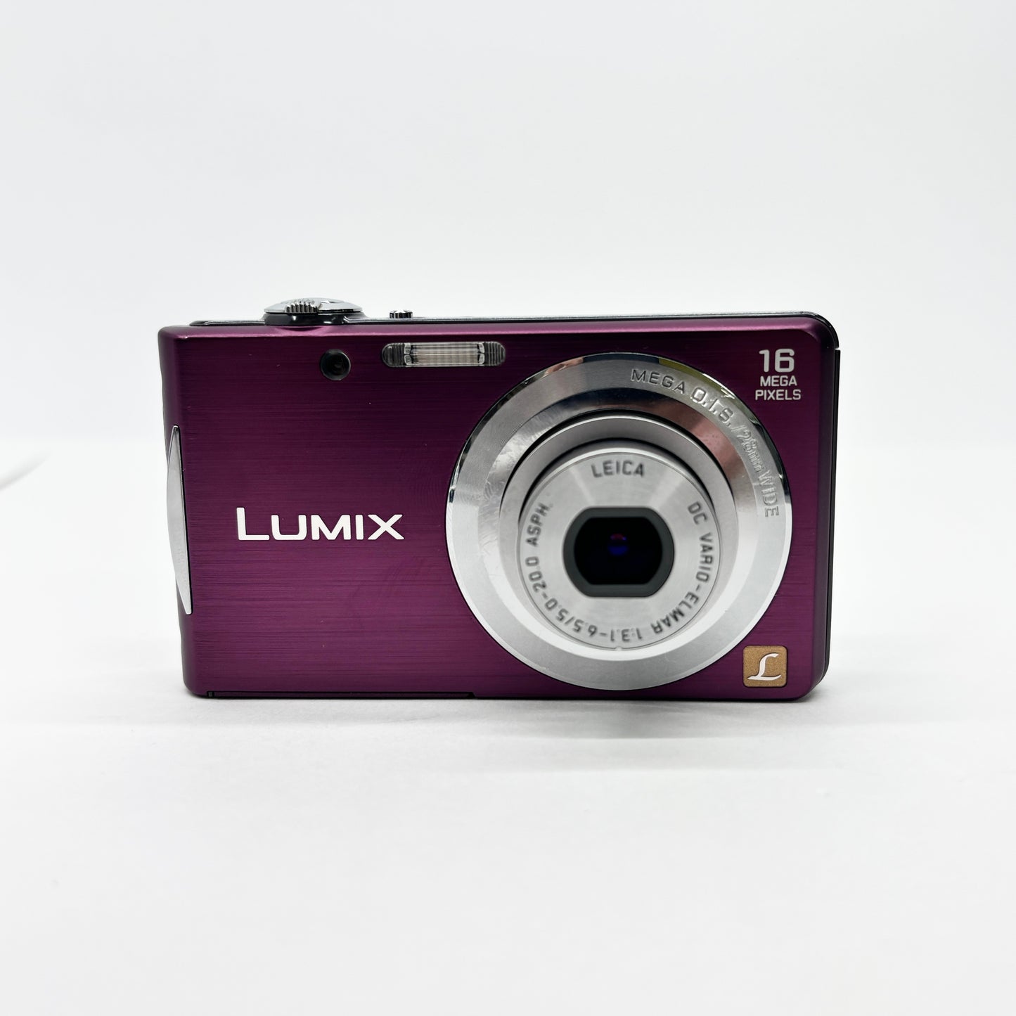 美品 Panasonic パナソニックLUMIX DMC-FH5 コンパクトデジタルカメラ バイオレット バッテリー・チャージャー付属 【C8527-C】
