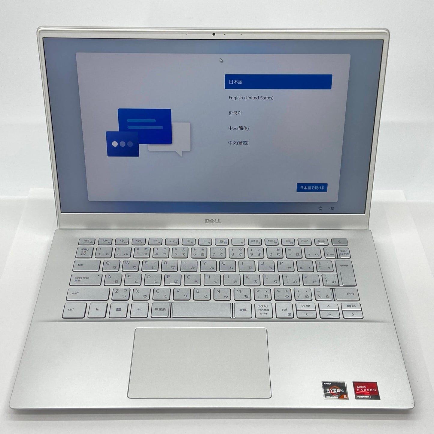 DELL Inspiron 5405 P130G Ryzen 5 4500U 8GB SSD256GB Windows11Home 【C1990-80】