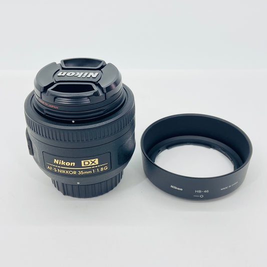 美品 Nikon AF-S DX NIKKOR 35mm F 1.8G 単焦点レンズ 【C4861-60】