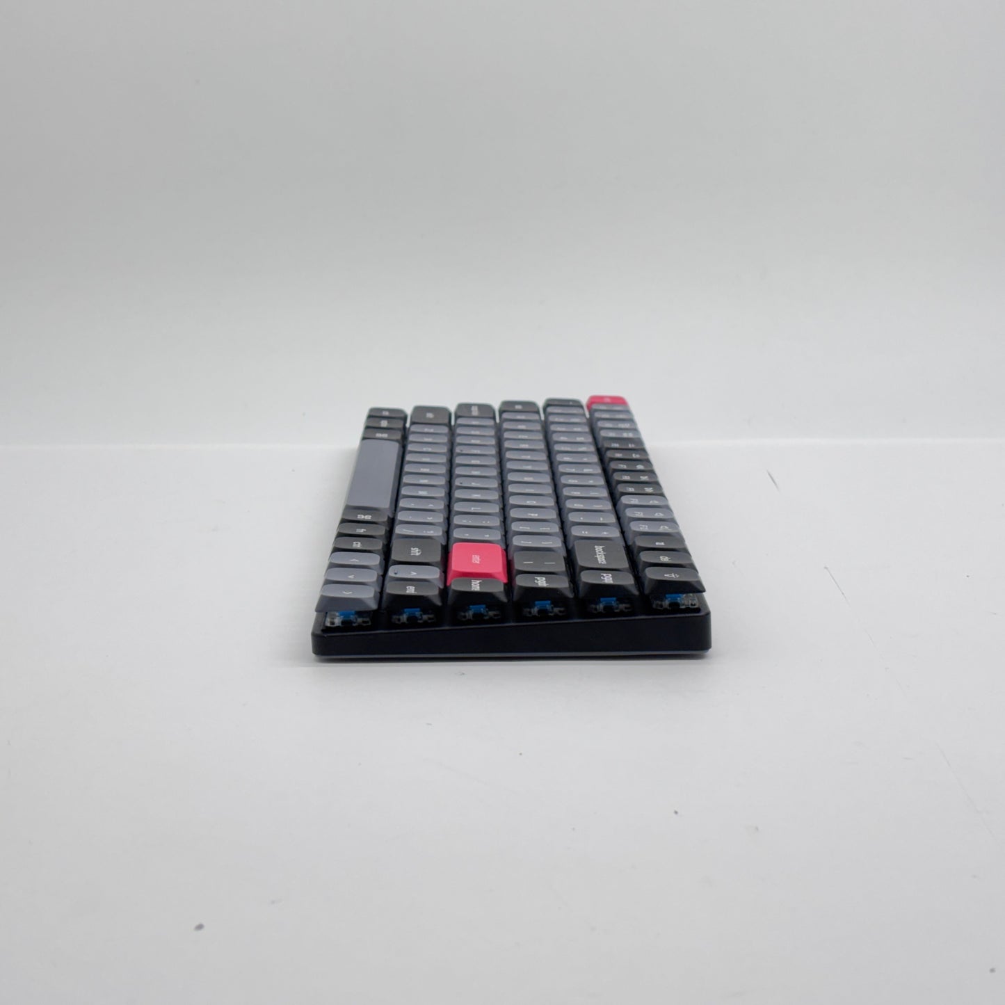 Keychron K3 Pro QMK/VIA ワイヤレス・メカニカルキーボード RGB-JIS配列（テンキーレス）-Gateron ロープロファイル 青軸（ホットスワップ対応） K3P-H2-JIS【C8061-60】