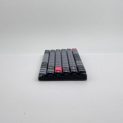 Keychron K3 Pro QMK/VIA ワイヤレス・メカニカルキーボード RGB-JIS配列（テンキーレス）-Gateron ロープロファイル 青軸（ホットスワップ対応） K3P-H2-JIS【C8061-60】