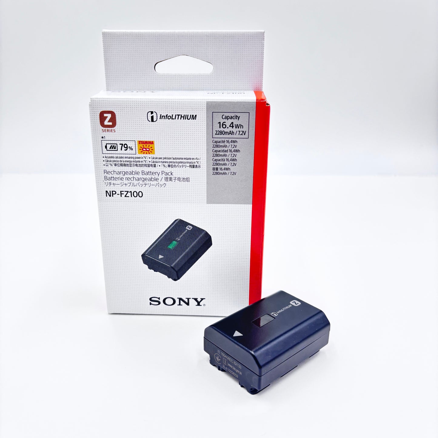 SONY 純正バッテリー NP-FZ100 付属品完備【C8257-C】
