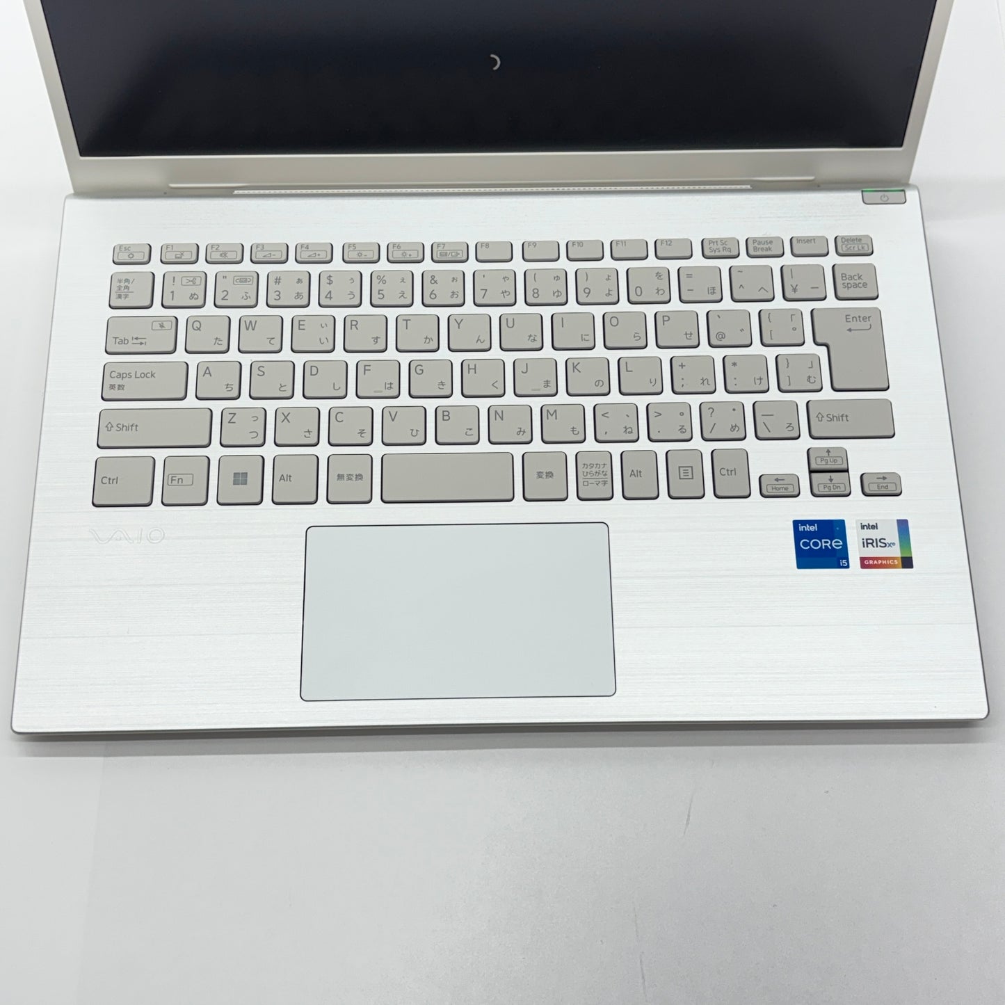 美品 VAIO F14 VJF1418 13th Gen Core i5-1334U 16GB SSD512GB ウォームホワイトWindows11 Pro バッテリー最大容量100%【C5611-80】