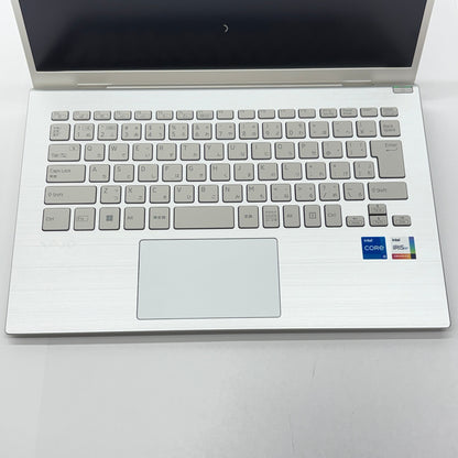 美品 VAIO F14 VJF1418 13th Gen Core i5-1334U 16GB SSD512GB ウォームホワイトWindows11 Pro バッテリー最大容量100%【C5611-80】