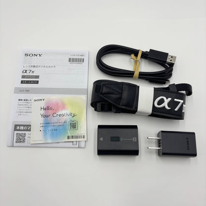 SONY α7 IV ILCE-7M4 ミラーレス一眼 カメラ フルサイズ ショット数25,769回【C7662-80】