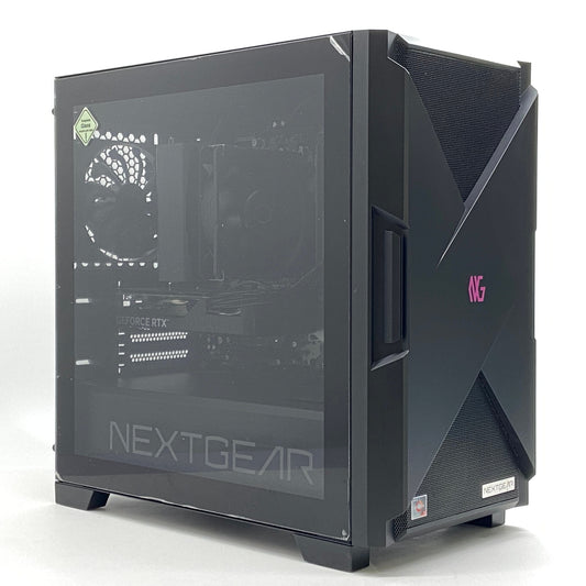 mouse NEXTGEAR JG-A5G60 マウス ゲーミングデスクトップPC Ryzen5 4500 16GB GeForce RTX 4060 SSD 1TB 【C6492-140】