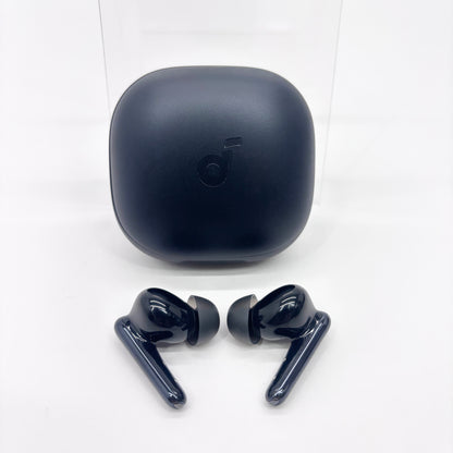 美品 Anker アンカー ワイヤレス イヤホン Soundcore Liberty4 Pro A3954 ミッドナイトブラック【C5945-C】