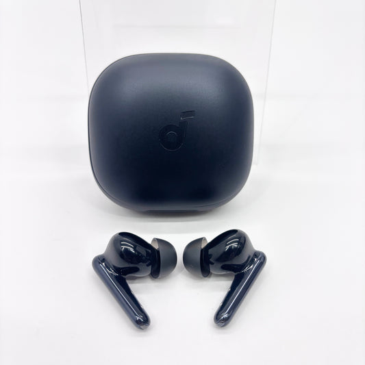 美品 Anker アンカー ワイヤレス イヤホン Soundcore Liberty4 Pro A3954 ミッドナイトブラック【C5945-C】