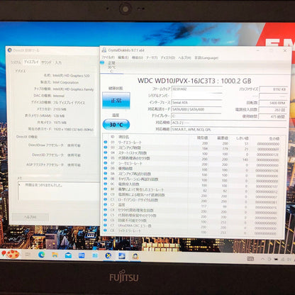 富士通 LIFEBOOK AH45/A3 Core i3-6100U 4GB HDD 1TB Windows 10 Home【C4334-80】
