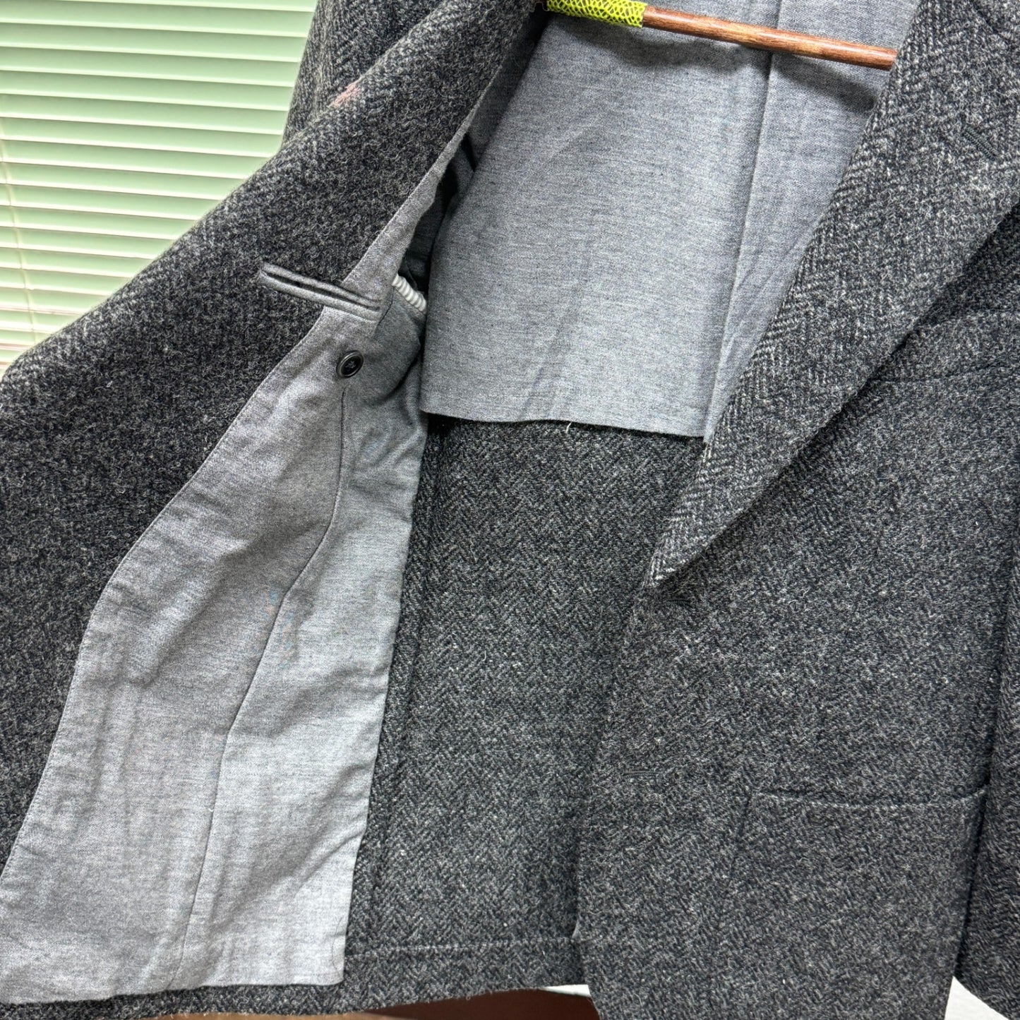 Journal Standard TRISECT ジャーナルスタンダード HARRIS TWEED テーラード ジャケット 3ピース セットアップ【C5744】