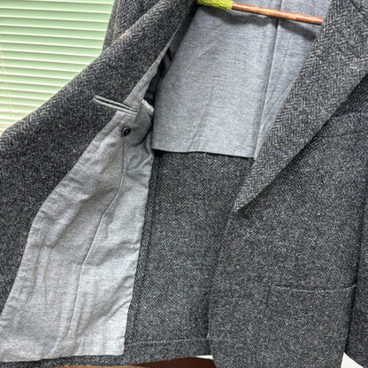 Journal Standard TRISECT ジャーナルスタンダード HARRIS TWEED テーラード ジャケット 3ピース セットアップ【C5744】