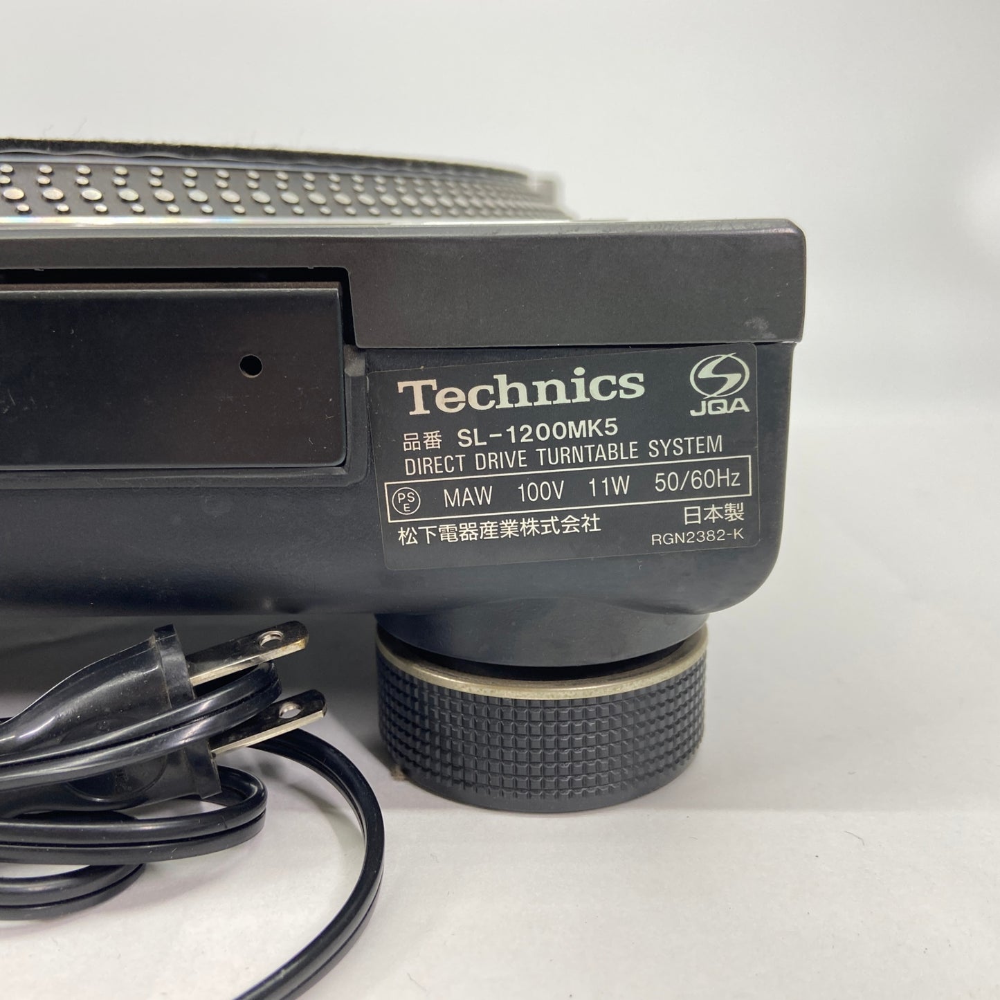 Technics SL1200 mk5 レコードプレーヤー ターンテーブル 【C5368-140】