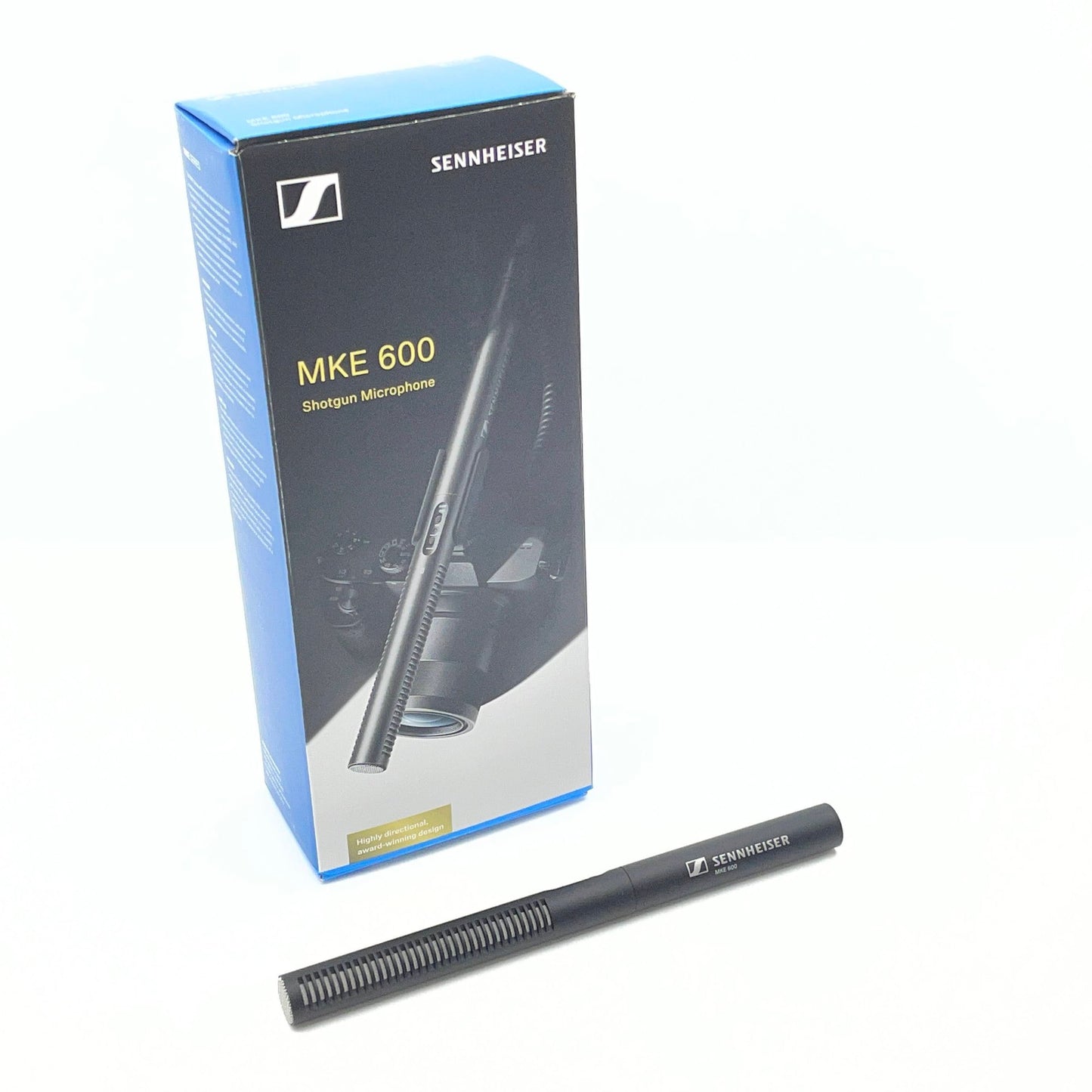 美品 SENNHEISER MKE 600 ショットガンマイク 【C4876-80】