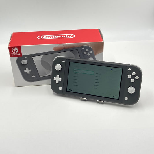 美品 Nintendo Switch Lite ニンテンドースイッチ本体 HDH-S-GAZAA グレー【C5232-60】