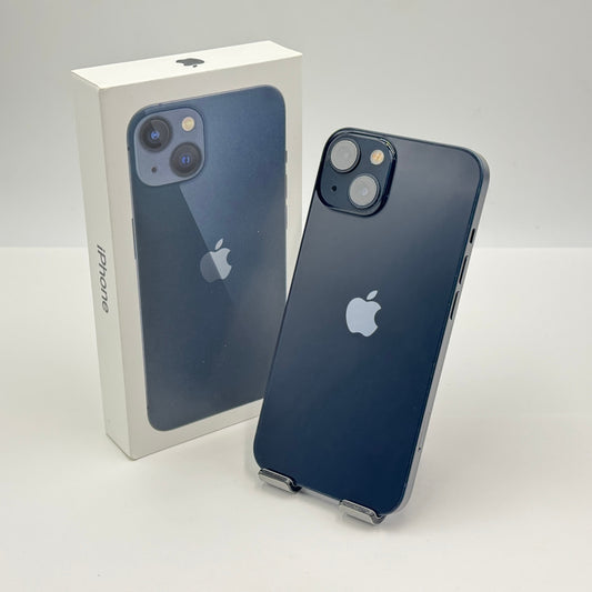 美品 Apple iPhone13 256GB Midnight A2631 MLNH3J/A SIMフリー【C6017-C】