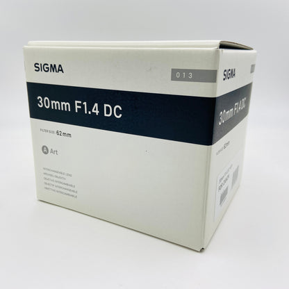 美品 SIGMA 30mm F1.4 DC HSM for Canon【C4433-60】