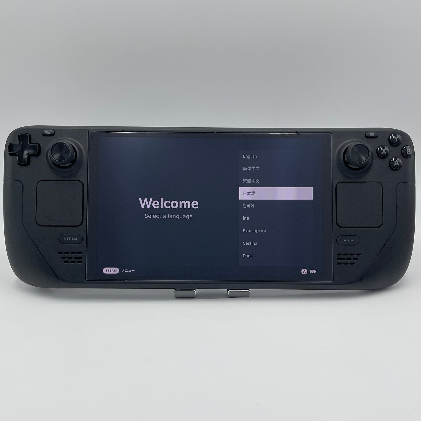 美品 Valve Steam Deck OLED Model:1030 ポータブル ゲーミングパソコン Custom APU 0932 16GB 1TB　【C4698-80】