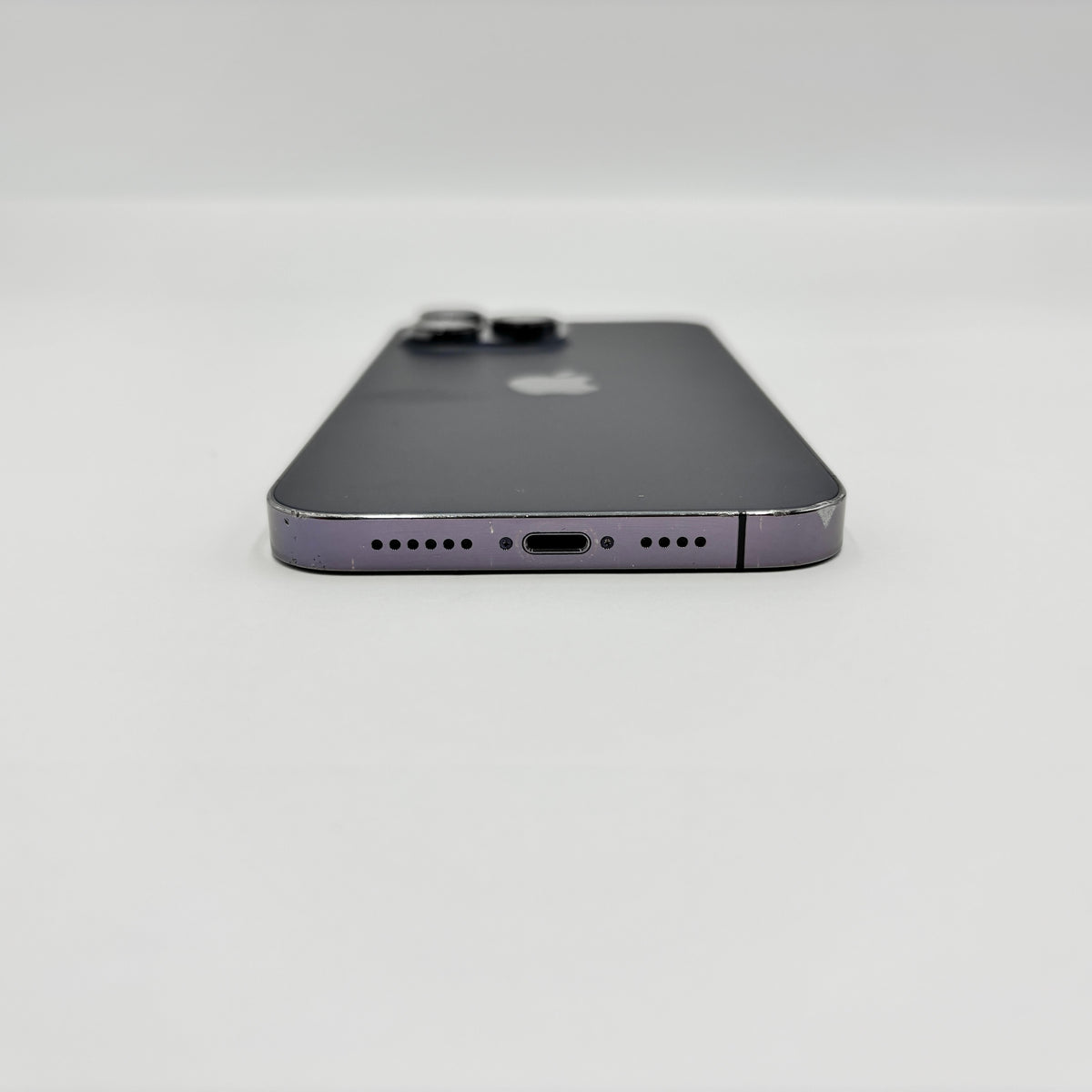 Apple iPhone14 ProMax 256GB MQ9E3J/A ディープパープル バッテリー最大容量100% 【C9482-C】