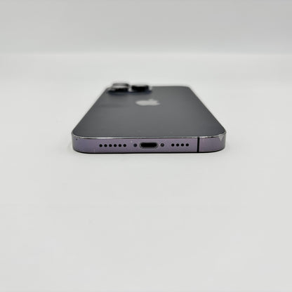 Apple iPhone14 ProMax 256GB MQ9E3J/A ディープパープル バッテリー最大容量100% 【C9482-C】