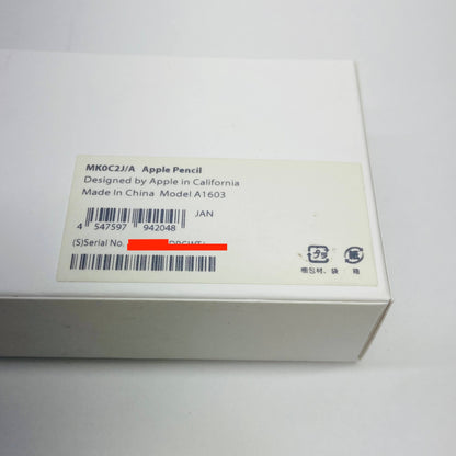 Apple Pencil (第一世代) MK0C2J/A 付属品完備	C3306	コンパクト発送
