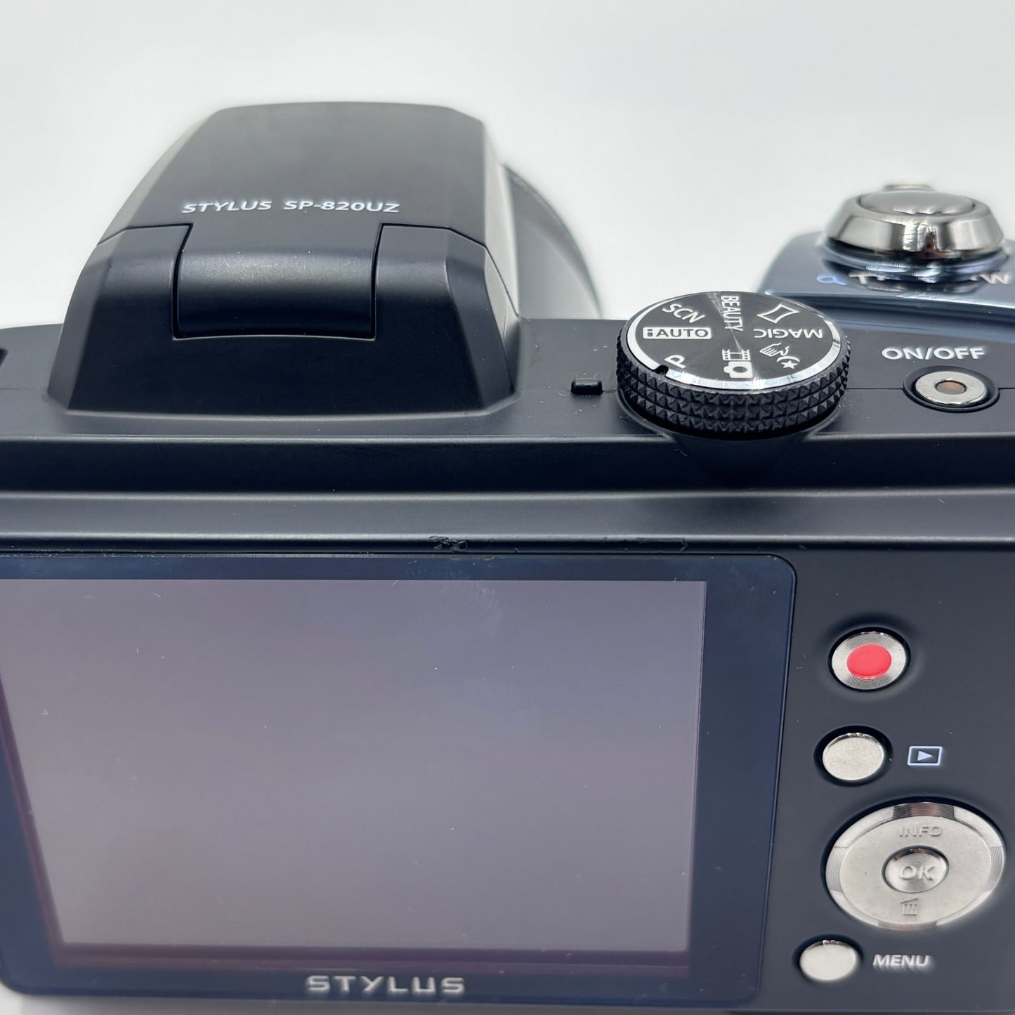 OLYMPUS STYLUS SP-820UZ コンパクトデジタルカメラ ブラック  【C8271-60】