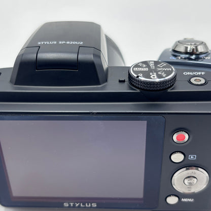 OLYMPUS STYLUS SP-820UZ コンパクトデジタルカメラ ブラック  【C8271-60】