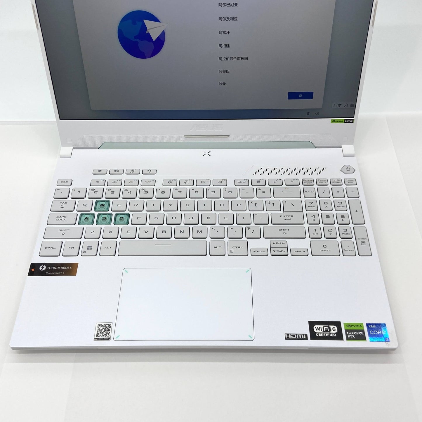 US配列・中国版 美品 ASUS F15 FX507VU  i7 13620H 16GB 512GB RTX 4050 Laptop GPU 【C5638-100】バッテリー最大容量96%