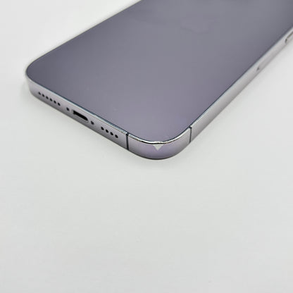 Apple iPhone14 ProMax 256GB MQ9E3J/A ディープパープル バッテリー最大容量100% 【C9482-C】