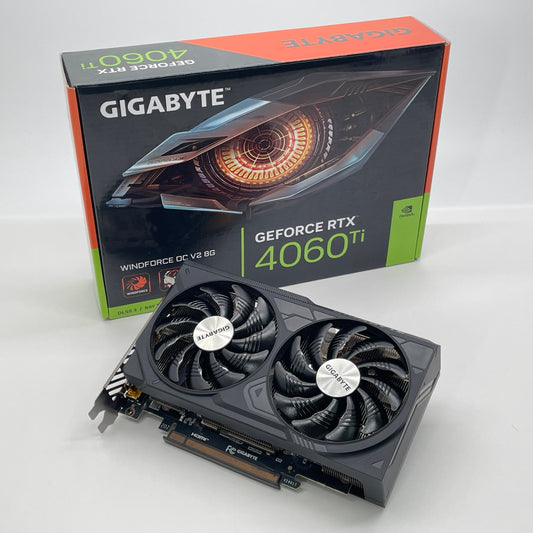GIGABYTE GeForce RTX 4060 Ti WINDFORCE OC 8G GV-N406TWF2OC-8GD 【C7963-80】